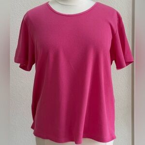 Chic Fuchsia Short Sleeve Women's Tee